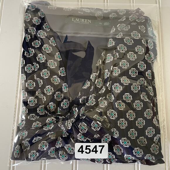 Lauren Ralph Lauren Size XL Double layer blouse - Picture 12 of 13